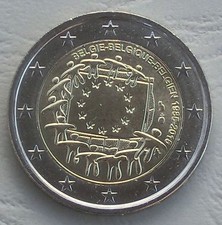 2 Euro Gedenkmünze Belgien