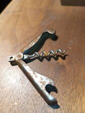 Sehr alter Korkenzieher, Corkscrew, klappbar, Reisekorkenzieher, Kapselheber