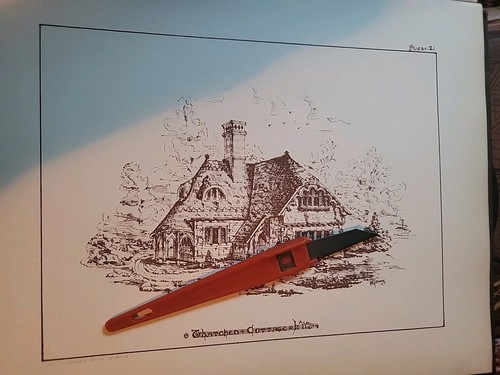 1869 druck reetdach cottage - 1869,