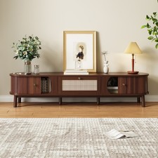 Rattan TV Schrank Ständer