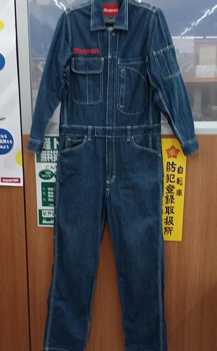 Snap denim latzhose indigo - snap-on,
