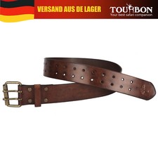 TOURBON Herren-Arbeitsgürtel für schwere Werkzeuge, Doppelstift, 2 Zoll breit