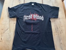 First Blood Tour Shirt Terror Madball Turnstile Converge Merauder 100 Demons HC