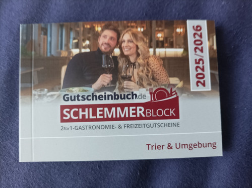 Schlemmerblock gutscheinbuch - schlemmerblock,