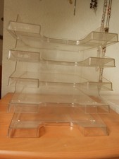 5 Stück Briefablage Helit H 61014 transparent Organizer DIN A4