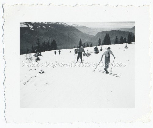 Skitour oberstdorf 1936 - in,