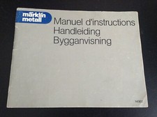 Manuel instructions Marklin