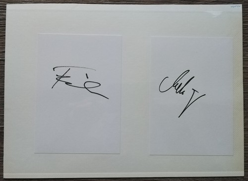 Autogramme unbekannt sport - autogramme,