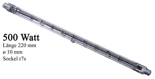 Infrarot heizstab ersatzlampe - heizstab,