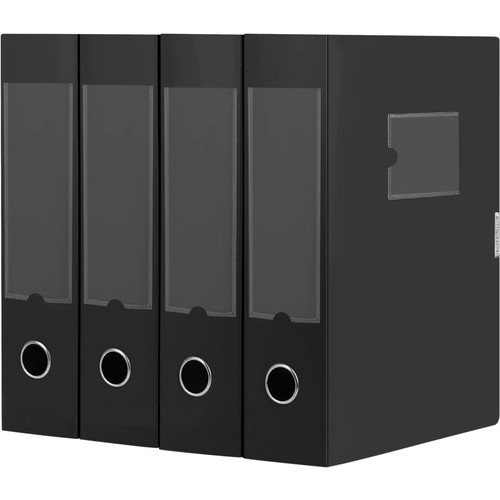 Archivbox schwarz 4er pack - archivbox,