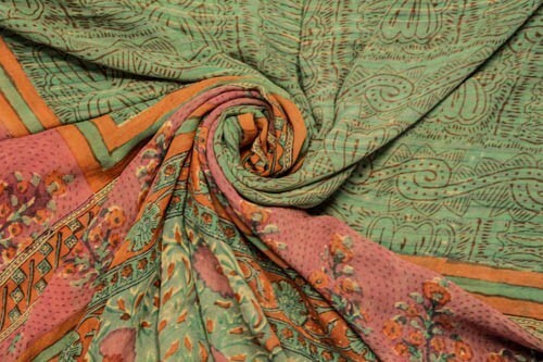 Indischer vintage sari - indischer,