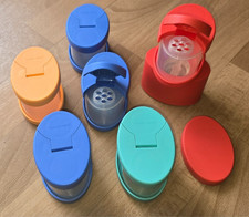 Tupperware Set Orient Express 6 Gewürzbehälter und eine Gewürzmühle ++wie neu++