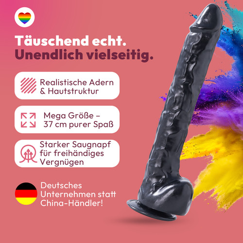 37cm xxl dildo vibrator sex - 37cm,