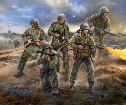 Zvzeda 6279 wwii us - 1/72,