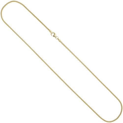 Schlangenkette 333 gelbgold - 333,