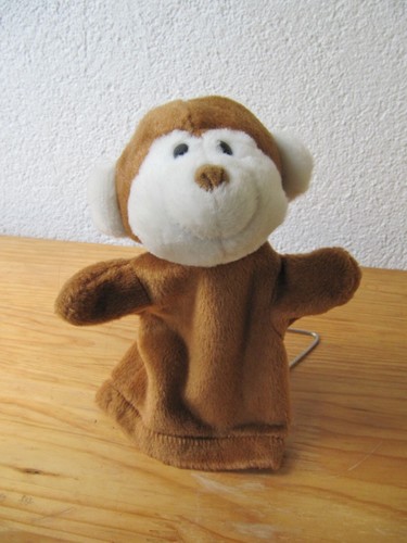 Handpuppe affe schimpanse - handpuppe,