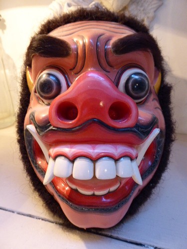 Barong holzmaske balinesische - holzmaske,