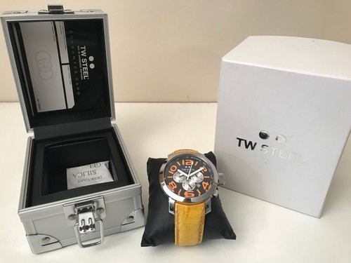 Steel chronograph schwarzes - steel,