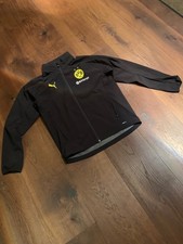 BVB Puma Softshell Regenjacke mit Kapuze BVB + Evonik Logo Gr. M -neu ungetragen