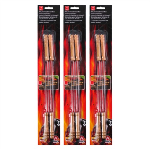 Grillspiesse holzgriff 4 - holzgriff, x