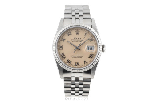 Rolex datejust beige - rolex, roman