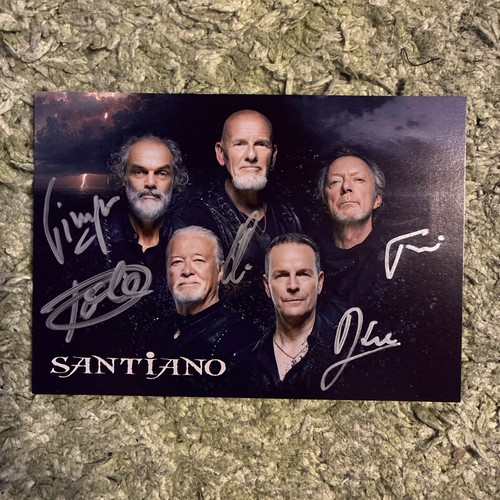 Autogrammkarte santiano 2026 - autogrammkarte,