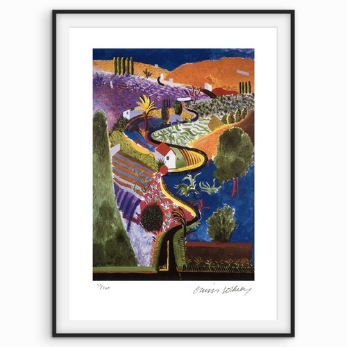 David hockney signiert - hockney,