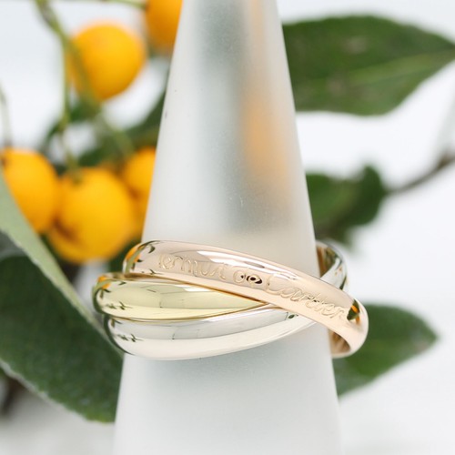 Cartier trinity tricolour 18kt - tricolour,
