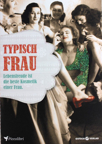 Typisch frau geschenk - frau, buch
