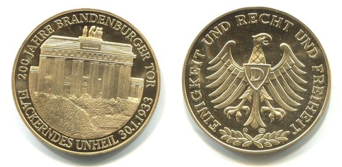 Medaille 200 jahre - medaille, "200