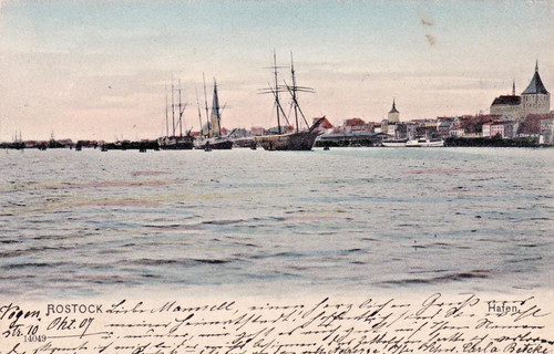 Historische hafen rostock - historische,