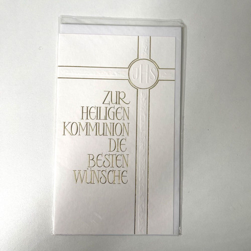 Kommunion geschenkkarte - kommunion,