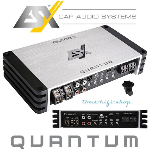 Esx ql500 1000 watt kanal - esx, ql500.1