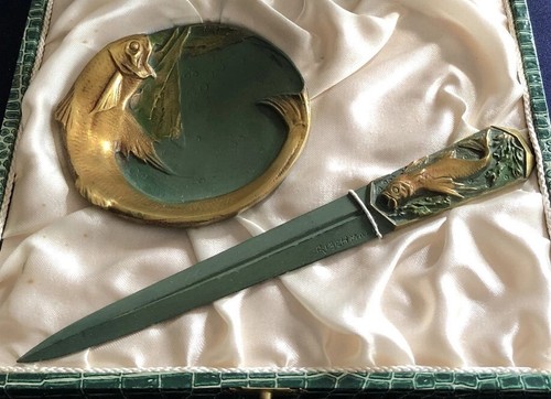 Art deco brieföffner - brieföffner, &