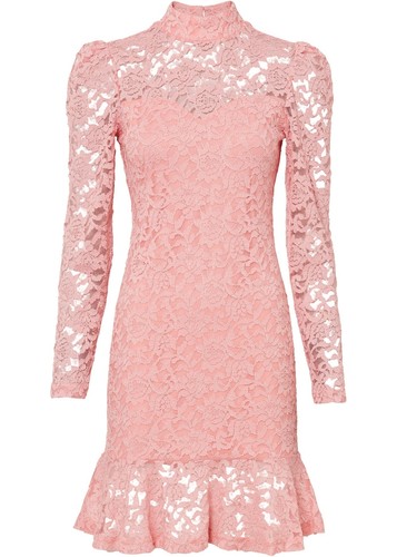 Kleid mit spitze - mit,