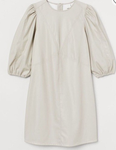 Kleid lederimitat - h&m,
