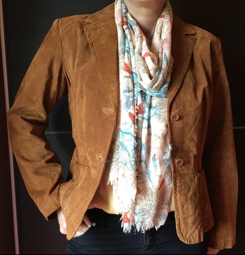 Leder blazer 100 wildleder - blazer,
