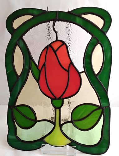 Tiffany fensterbild rose - tiffany,