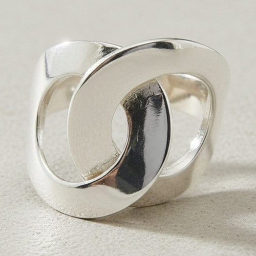 Stilvoll sterling silber ring - sterling,