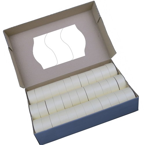 Etiketten 26x16mm weiß - , mit