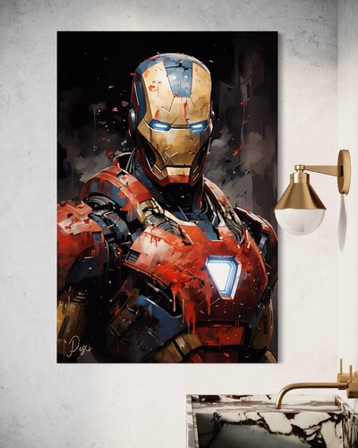 Iron man leinwand - iron, bild