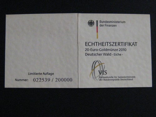 Zertifikat für