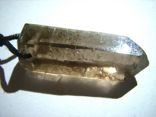 Rauchquarz kristall gebohrt - kristall,,