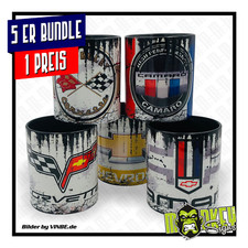 5er set vintage becher usa - vintage,