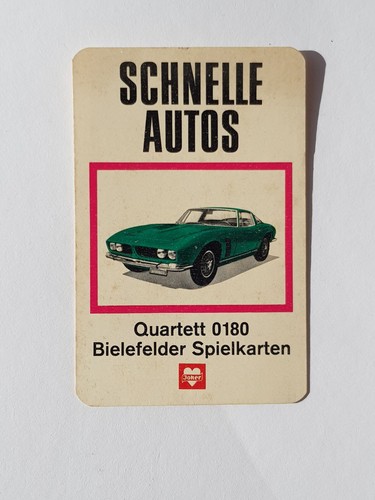 Schnelle autos quartett - schnelle, 0180