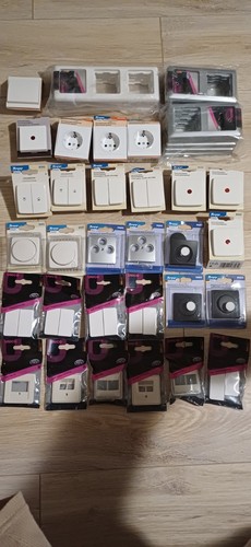Konvolut teile steckdosen - 30,