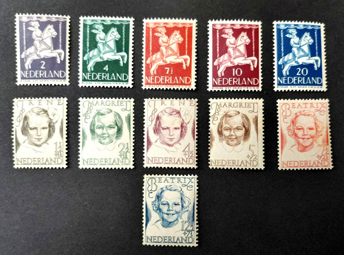 Niederlande 1946 kindermarken - niederlande, 1946,