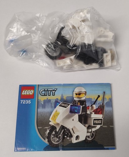 Lego city 7235 polizeimotorrad - city,