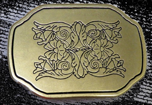 Gürtelschnalle jugendstil - gürtelschnalle,