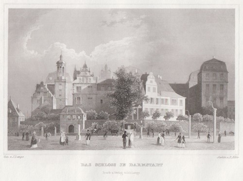Darmstadt schloss original - schloss,